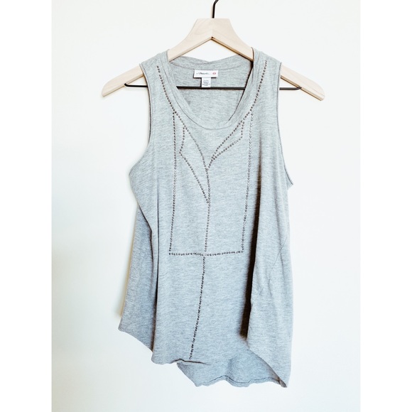 3.1 PHILLIP LIM x TARGET Studded Grey Tank Top XS - Picture 12 of 12